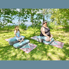 Load image into Gallery viewer, Modern Comfort Inflatable Meditation and Yoga Cushion Set by ZenGo ™  Indoor and Outdoor Use