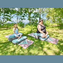 Load image into Gallery viewer, Modern Comfort Inflatable Meditation and Yoga Cushion Set by ZenGo ™  Indoor and Outdoor Use
